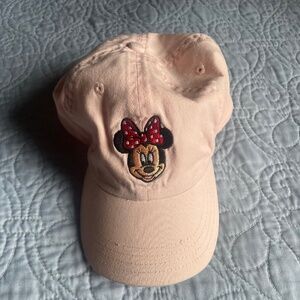 Pink Minnie, mouse baseball cap